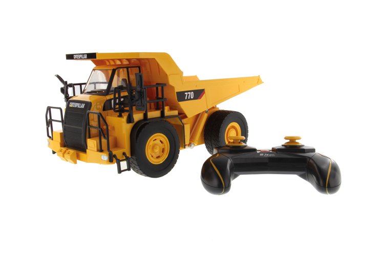 1:24 Carrera RC Kiepwagen - Cat&reg; 770 Mining Truck - 33,5 cm - 2,4 GHz - Car37025006 1 - CAR37025006