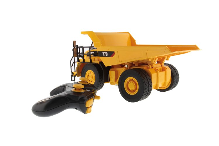1:24 Carrera RC Kiepwagen - Cat&reg; 770 Mining Truck - 33,5 cm - 2,4 GHz - Car37025006 4 - CAR37025006