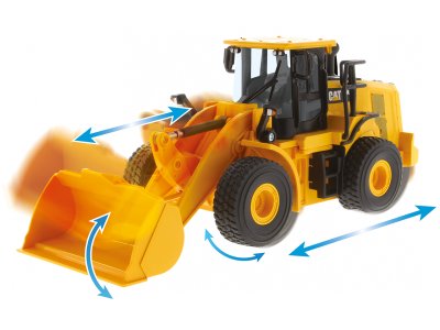1:24 Carrera RC Wiellader - Cat 950M - 2,4 GHz - Car37025007 1 - CAR37025007