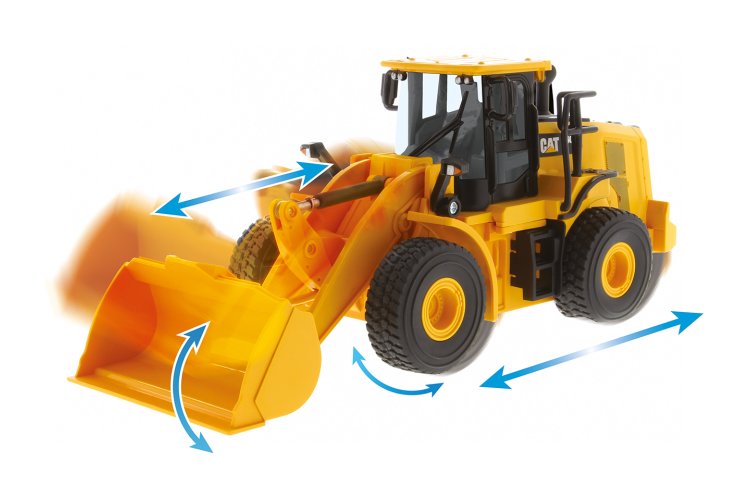 1:24 Carrera RC Wiellader - Cat 950M - 2,4 GHz - Car37025007 1 - CAR37025007