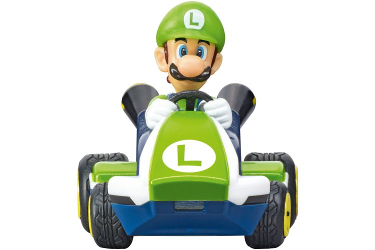 Carrera RC Car Mini - Mario Kart - Tabletop Racing Set - Mario vs. Luigi - 2 Cars - Scale 1:43 - 2.4 GHz - Car370430015 10 - CAR370430015