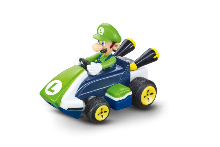 Carrera RC Car Mini - Mario Kart - Tabletop Racing Set - Mario vs. Luigi - 2 Cars - Scale 1:43 - 2.4 GHz - Car370430015 11 - CAR370430015