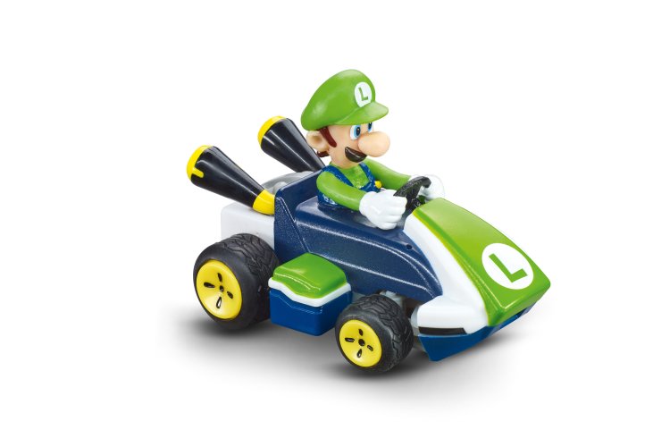 Carrera RC Car Mini - Mario Kart - Tabletop Racing Set - Mario vs. Luigi - 2 Cars - Scale 1:43 - 2.4 GHz - Car370430015 15 - CAR370430015