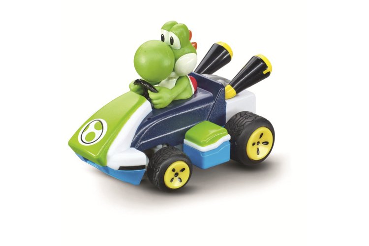Carrera RC Car Mini &ndash; Mario Kart &ndash; Tabletop Racing Set &ndash; Mario vs. Yoshi &ndash; 2 Cars &ndash; Scale 1:43 &ndash; 2.4GHz - Car370430016 17 - CAR370430016