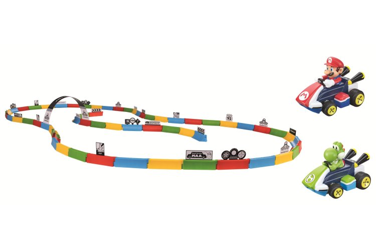 Carrera RC Car Mini &ndash; Mario Kart &ndash; Tabletop Racing Set &ndash; Mario vs. Yoshi &ndash; 2 Cars &ndash; Scale 1:43 &ndash; 2.4GHz - Car370430016 2 - CAR370430016