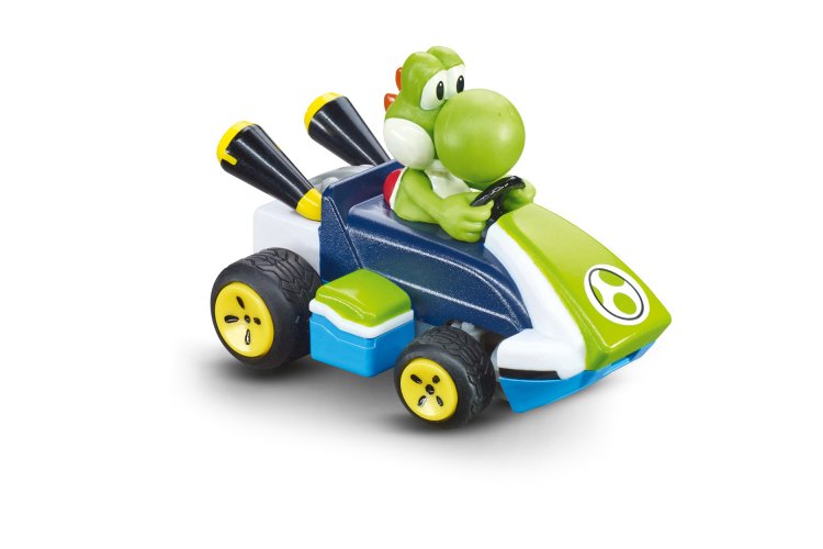 Carrera RC Car Mini &ndash; Mario Kart &ndash; Tabletop Racing Set &ndash; Mario vs. Yoshi &ndash; 2 Cars &ndash; Scale 1:43 &ndash; 2.4GHz - Car370430016 22 - CAR370430016