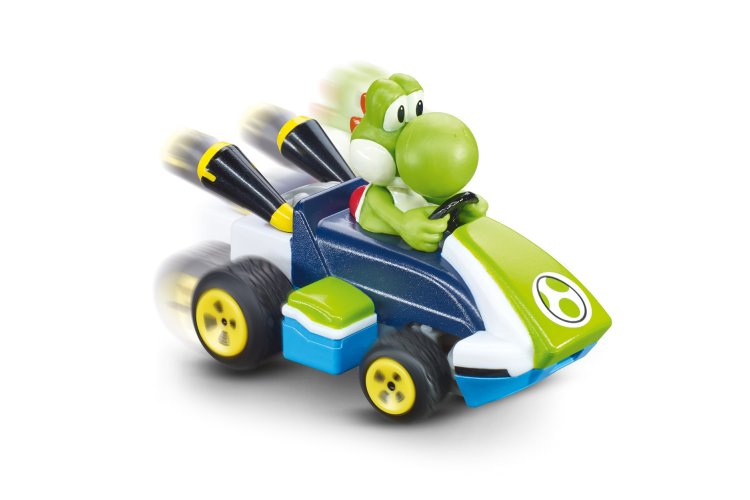 Carrera RC Car Mini &ndash; Mario Kart &ndash; Tabletop Racing Set &ndash; Mario vs. Yoshi &ndash; 2 Cars &ndash; Scale 1:43 &ndash; 2.4GHz - Car370430016 23 - CAR370430016