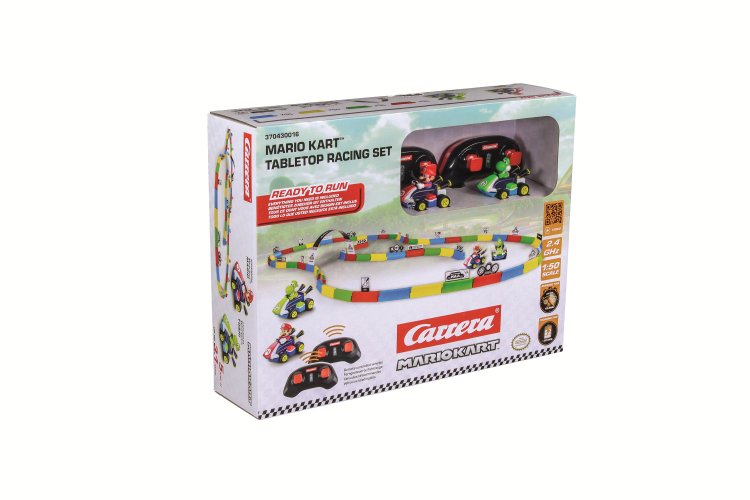 Carrera RC Car Mini &ndash; Mario Kart &ndash; Tabletop Racing Set &ndash; Mario vs. Yoshi &ndash; 2 Cars &ndash; Scale 1:43 &ndash; 2.4GHz - Car370430016 33 - CAR370430016