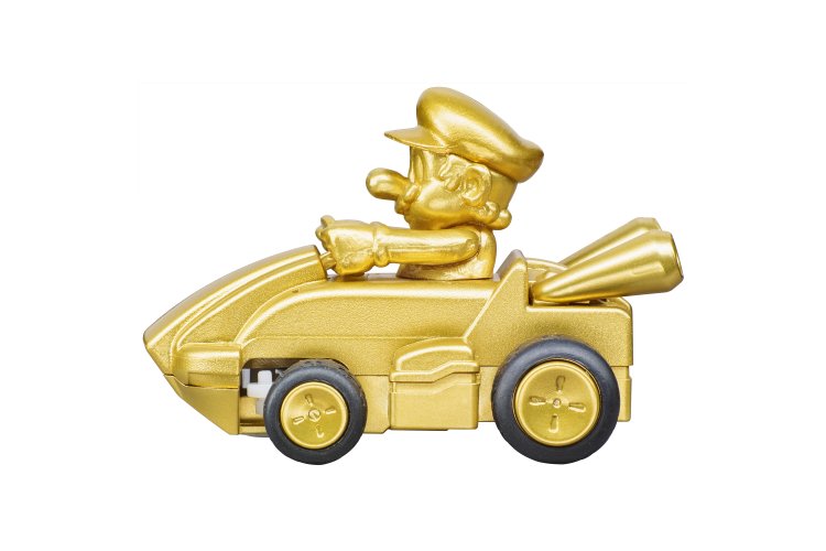 Carrera RC Car Mini &ndash; Mario Kart&trade; &ndash; Gold Mario &ndash; 6.2cm Length &ndash; 2.4GHz - Car370430031 7 - CAR370430031