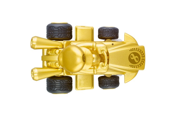 Carrera RC Car Mini &ndash; Mario Kart&trade; &ndash; Gold Mario &ndash; 6.2cm Length &ndash; 2.4GHz - Car370430031 8 - CAR370430031