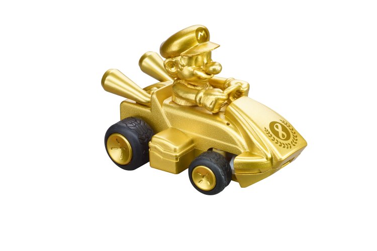 Carrera RC Car Mini &ndash; Mario Kart&trade; &ndash; Gold Mario &ndash; 6.2cm Length &ndash; 2.4GHz - Car370430031 9 - CAR370430031