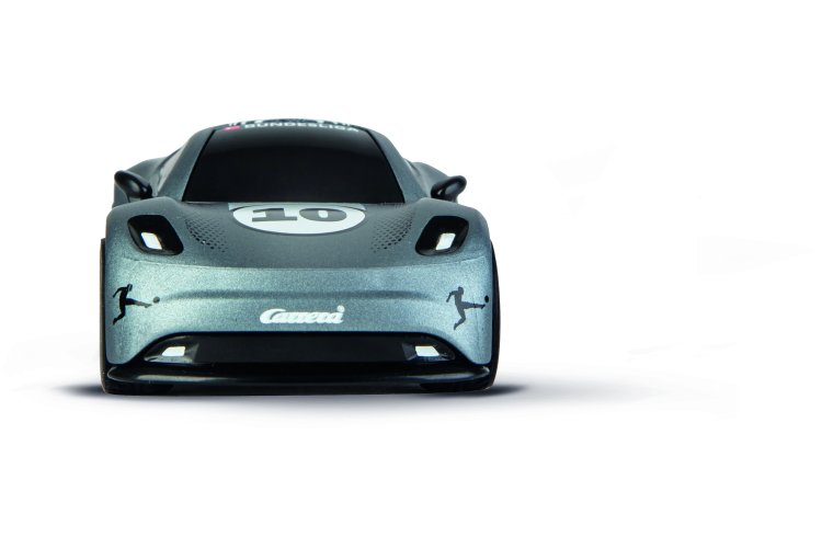1:43 Carrera Mini RC Auto - Voetbal - Bundesliga - Grijs  - 2,4GHz - Car370430042 11 - CAR370430042