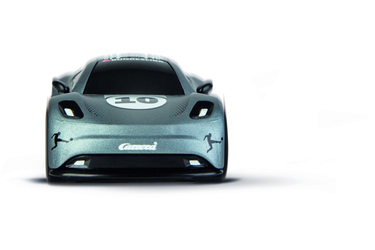 1:43 Carrera Mini RC Auto - Voetbal - Bundesliga - Grijs  - 2,4GHz - Car370430042 12 - CAR370430042