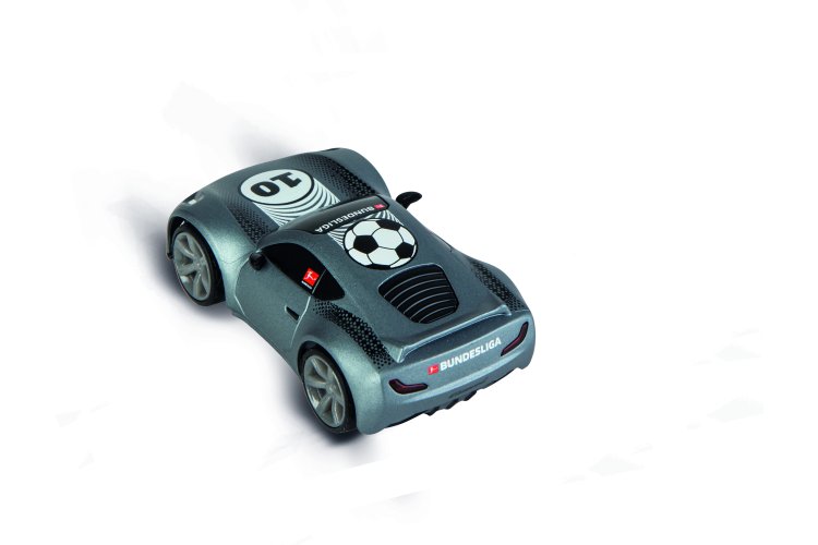 1:43 Carrera Mini RC Auto - Voetbal - Bundesliga - Grijs  - 2,4GHz - Car370430042 13 - CAR370430042