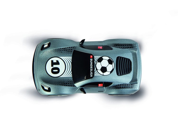 1:43 Carrera Mini RC Auto - Voetbal - Bundesliga - Grijs  - 2,4GHz - Car370430042 14 - CAR370430042
