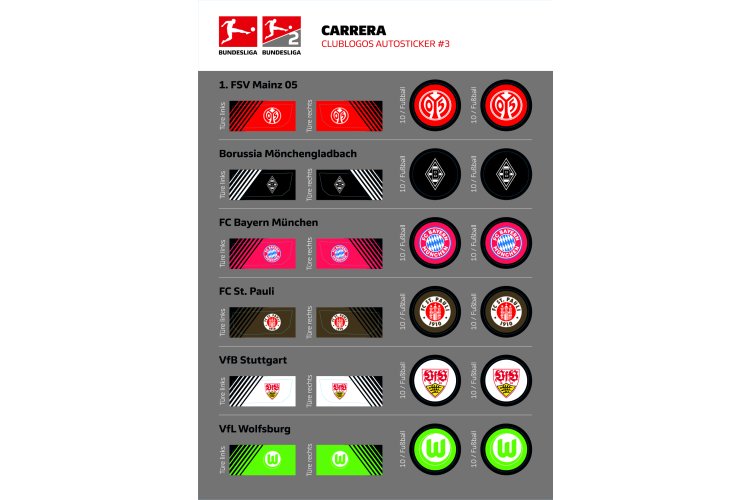 1:43 Carrera Mini RC Auto - Voetbal - Bundesliga - Grijs  - 2,4GHz - Car370430042 23 - CAR370430042