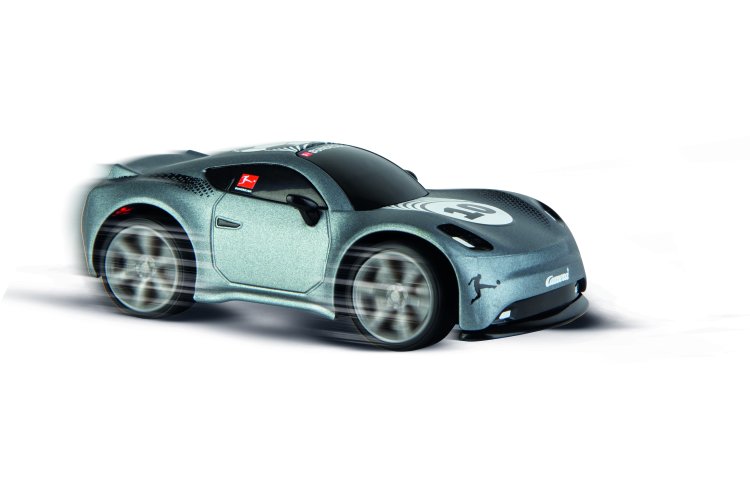 1:43 Carrera Mini RC Auto - Voetbal - Bundesliga - Grijs  - 2,4GHz - Car370430042 5 - CAR370430042