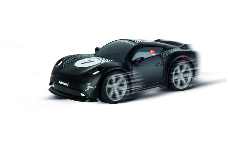 1:43 Carrera Mini RC Auto - Voetbal - Bundesliga - Zwart  - 2,4GHz - Car370430043 13 - CAR370430043