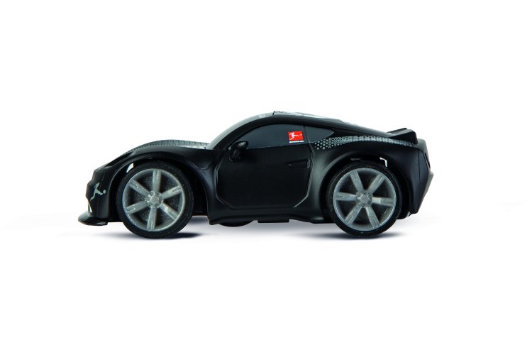 1:43 Carrera Mini RC Auto - Voetbal - Bundesliga - Zwart  - 2,4GHz - Car370430043 3 - CAR370430043