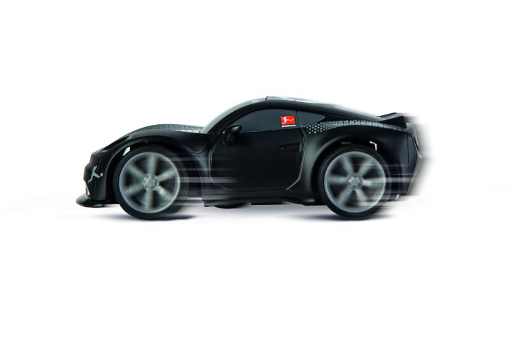 1:43 Carrera Mini RC Auto - Voetbal - Bundesliga - Zwart  - 2,4GHz - Car370430043 4 - CAR370430043