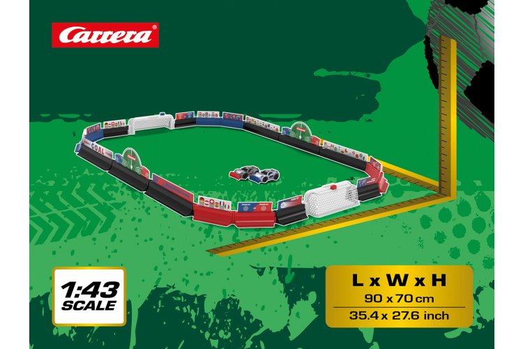 Carrera RC World Championship Soccer Set &ndash; 2 RC Cars with Playing Field and Ball &ndash; 2.4 GHz - Car370430045 41 - CAR370430045
