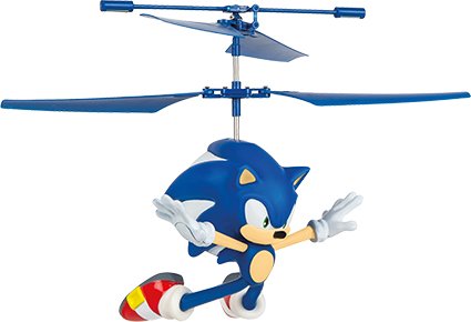 Carrera RC Helikopter - Flying Sonic the Hedgehog- Soaring Sonic - Blauw - 2,4GHz - Car370501060 3 - CAR370501060