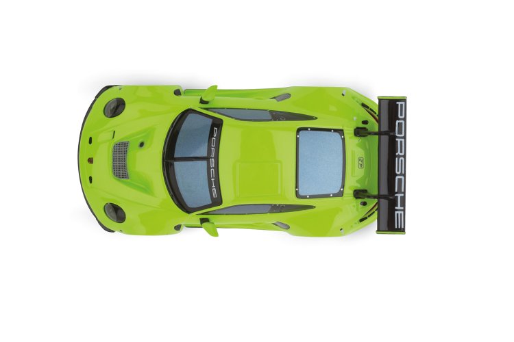 Carrera HYBRID - Speedway to Hell - Porsche 911 GT3 R "Speed Yellow"& "Acid Green"- AI Gaming Racebaan 6,09m - Car50050001 24a - CAR50050001