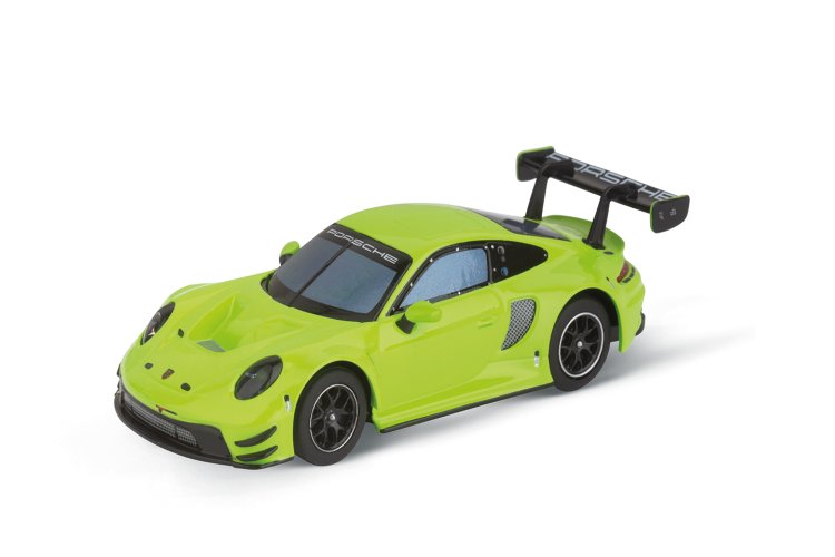 Carrera HYBRID - Speedway to Hell - Porsche 911 GT3 R "Speed Yellow"& "Acid Green"- AI Gaming Racebaan 6,09m - Car50050001 25a - CAR50050001