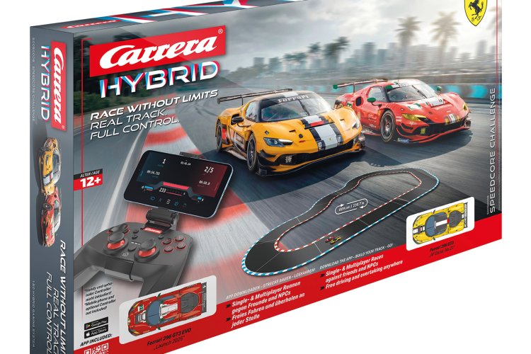 Carrera HYBRID - Speedcore Challenge - Ferrari 296 GT3 AF Corse No.21 & Evo Launch 2025 - AI Gaming Race Track 6.09 m - Car50050008 5 - CAR50050008