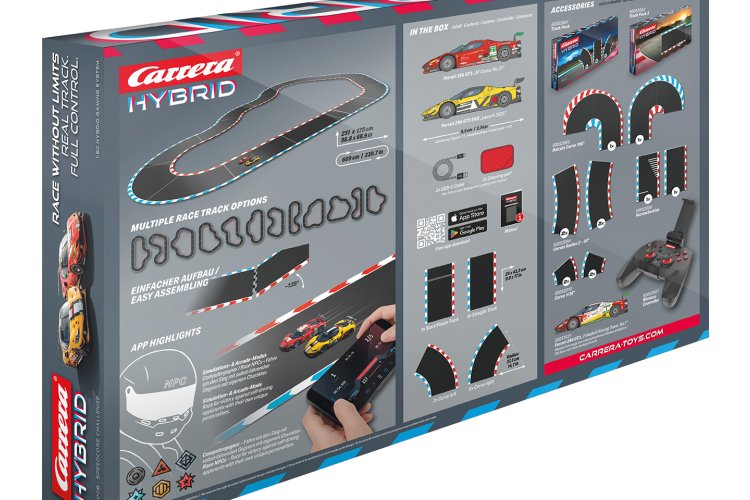 Carrera HYBRID - Speedcore Challenge - Ferrari 296 GT3 AF Corse No.21 & Evo Launch 2025 - AI Gaming Race Track 6.09 m - Car50050008 6 - CAR50050008