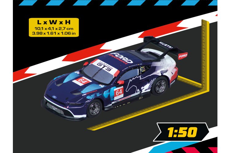 1:50 Carrera HYBRID &ndash; Ford Mustang GT3 Ford Performance No.64 - Car50051019 2 - CAR50051019