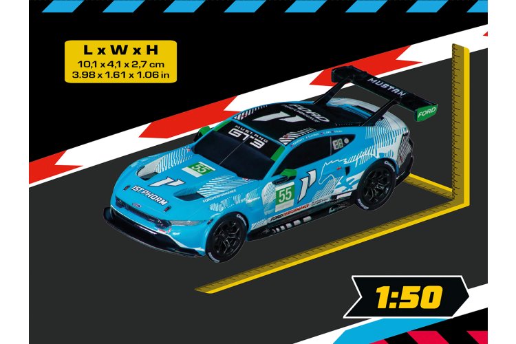 1:50 Carrera HYBRID - Ford Mustang GT3 Champion Spirit No.55 - Car50051020 2 - CAR50051020