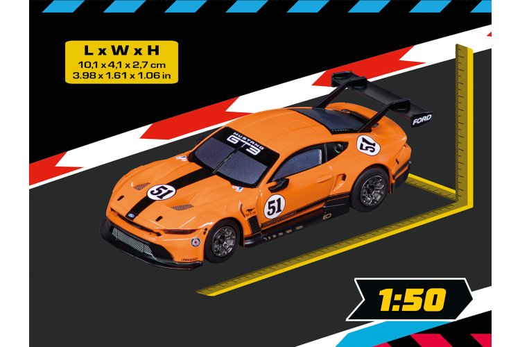 1:50 Carrera HYBRID &ndash; Ford Mustang GT3 No.51 - Car50051021 2 - CAR50051021