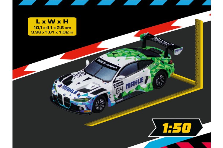 1:50 Carrera HYBRID - BMW M4 GT3 Mahle Racing Team - Car50051023 2 - CAR50051023
