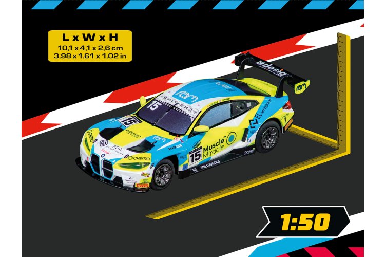 1:50 Carrera HYBRID - BMW M4 GT3 RAM Racing No. 15 - Car50051027 2 - CAR50051027