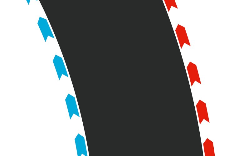 Carrera HYBRID &ndash; Extension Set Curves Radius 2 30&deg; &ndash; 2 Pieces Left 2 Pieces Right &ndash; 4 Track Sections - Car50052004 1 - CAR50052004