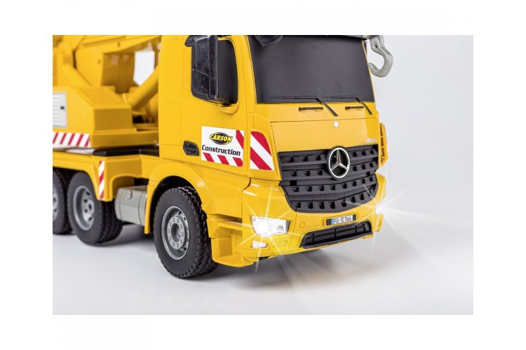 1:20 Carson 907666 RC Vrachtwagen Mercedes Arocs met Kraan - Crs907666 11 - CRS907666