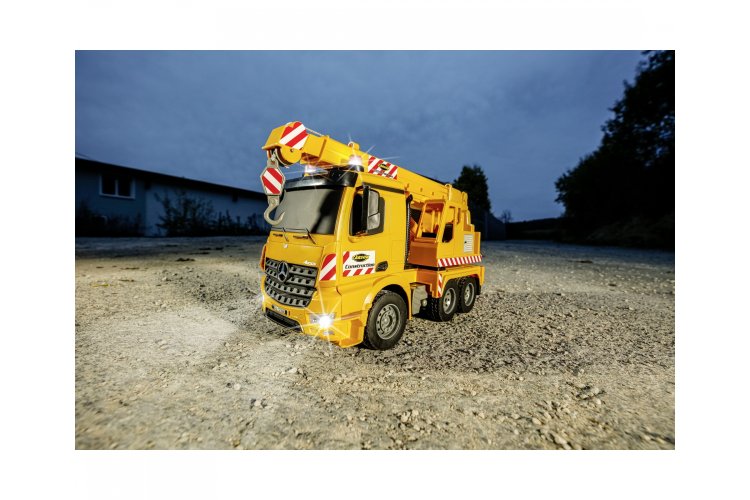 1:20 Carson 907666 RC Vrachtwagen Mercedes Arocs met Kraan - Crs907666 5 - CRS907666