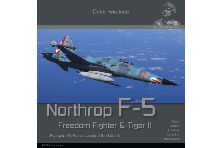 AMMO MIG DH028 Aircraft in Detail - Northrop F-5 Freedom Figther and Tiger II - Dh028 1 - MIGDH028
