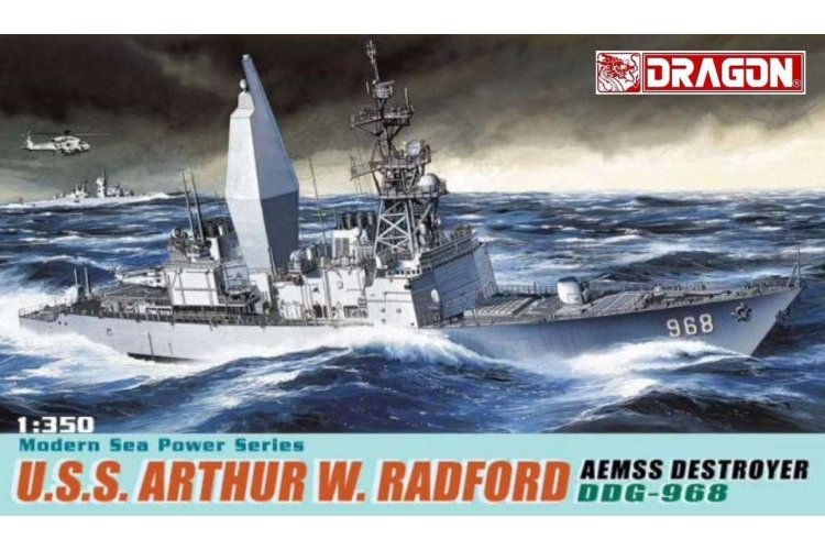 1:350 Dragon 1018 USS Arthur W Radford AEMSS Destroyer - Dra1018 1 - DRG1018