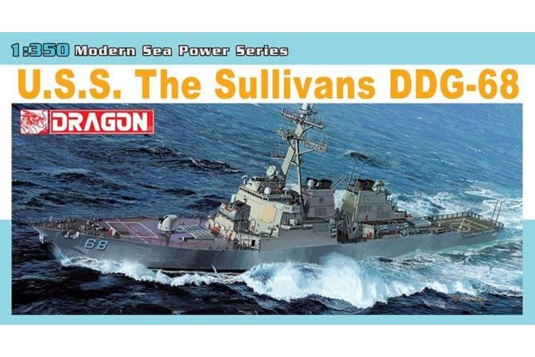 1:350 Dragon 1033 USS The Sullivans DDG-68 Arleigh Burke - Dra1033 1 - DRG1033