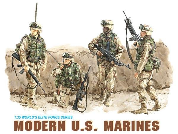 1:35 Dragon 3027 Modern U.S. Marines - Dra3027 - DRG3027