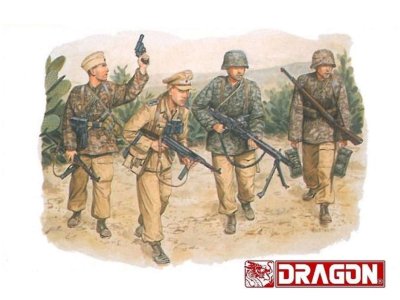 1:35 Dragon 6036 Hermann Goering Division Tunisia 1943 - Figures - Dra6036 - DRG6036