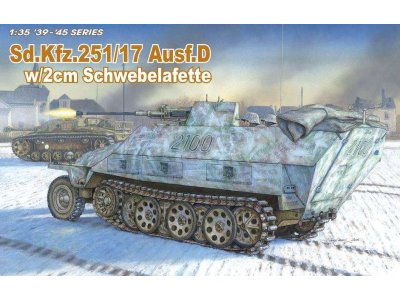 1:35 Dragon 6292 SD.KFZ.251/17 Ausf.D W/2CM Schwebelafette - Dra6292 - DRG6292