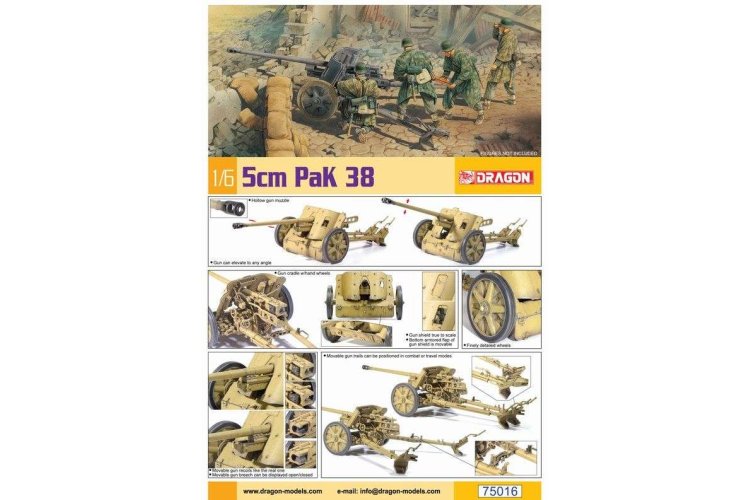 1:6 Dragon 75016 5CM PAK 38 - Dra75016 00 - DRG75016