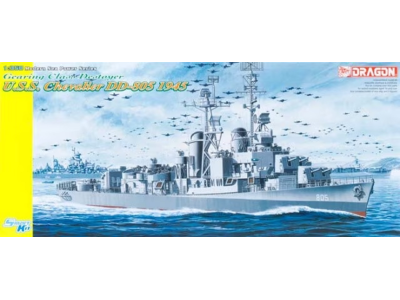1:350 Dragon 1046 Gearing Class Destroyer U.S.S. Chevalier DD-805 - 1945 - Drg1046 - DRG1046