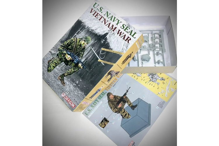 1:16 Dragon 1607 U.S. Navy Seal - Vietnamoorlog - Amerikaanse Soldaat - Figuur - Drg1607 3 - DRG1607