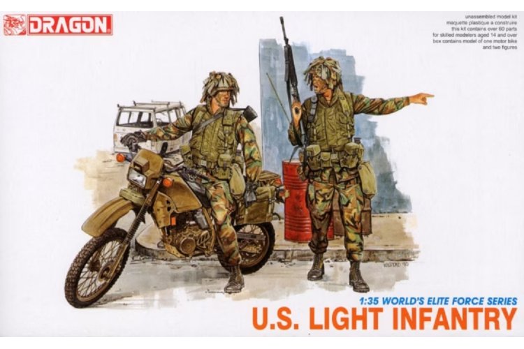 1:35 Dragon 3009 U.S. Light Infantry - Worlds Elite Force Series - Drg3009 1 - DRG3009