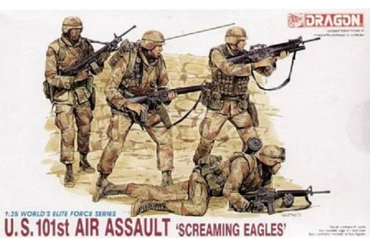 1:35 Dragon 3011 U.S. 101st Air Assault - Screaming Eagles - Worlds Elite Force Series - Drg3011 1 - DRG3011