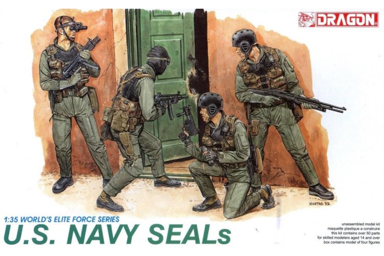 1:35 Dragon 3017 U.S. Navy Seals - Drg3017 - DRG3017